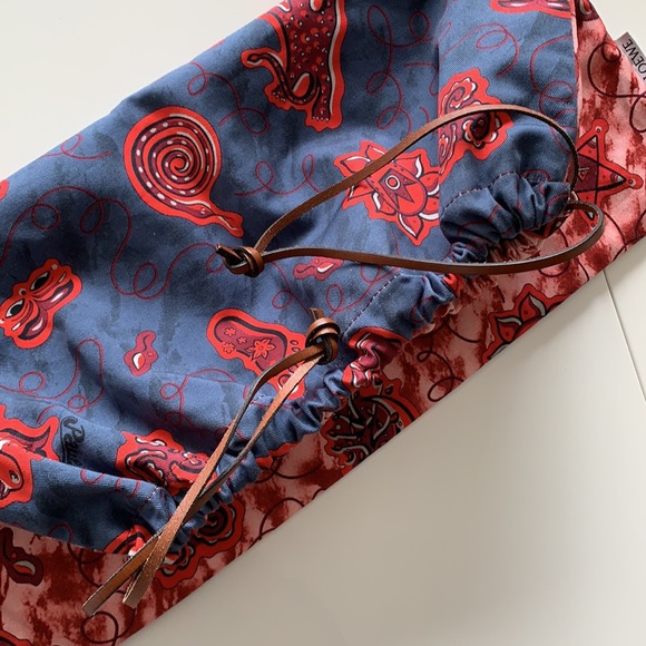 *SOLD* Loewe Drawstring Pouch For Mini/Medium Basket - Picture 3 of 8